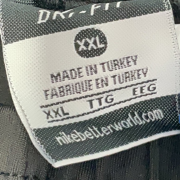 Nike Dri-FIT Black Joggers - Picture 3 of 4